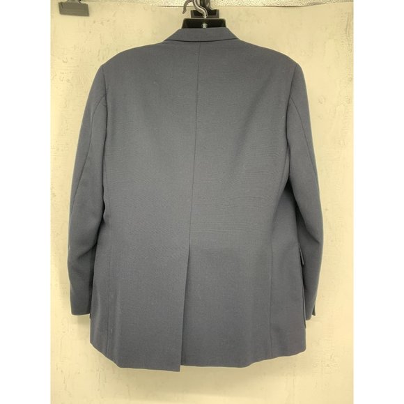 Vintage Chaps by Ralph Lauren Mens XL Navy Blazer Gold Tone Buttons 2 Button Clo - Picture 4 of 11